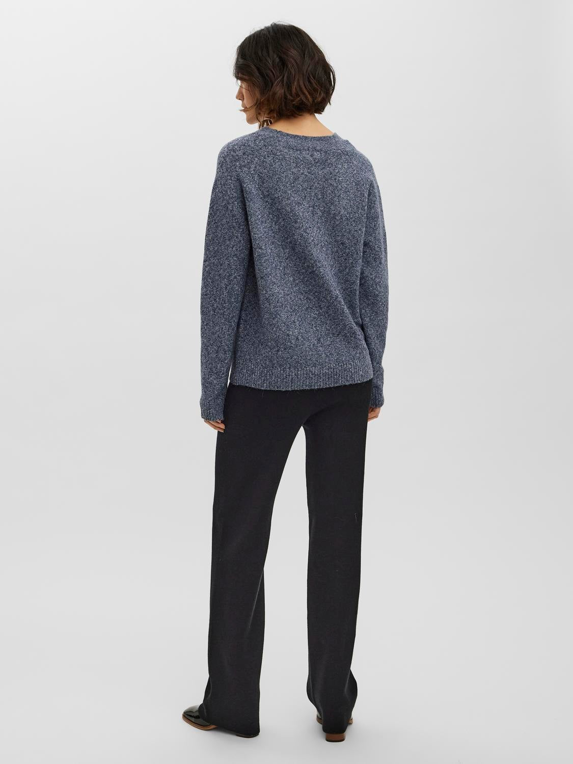 VMDOFFY Pullover - Navy Blazer - VERO MODA & VILA Bergvik